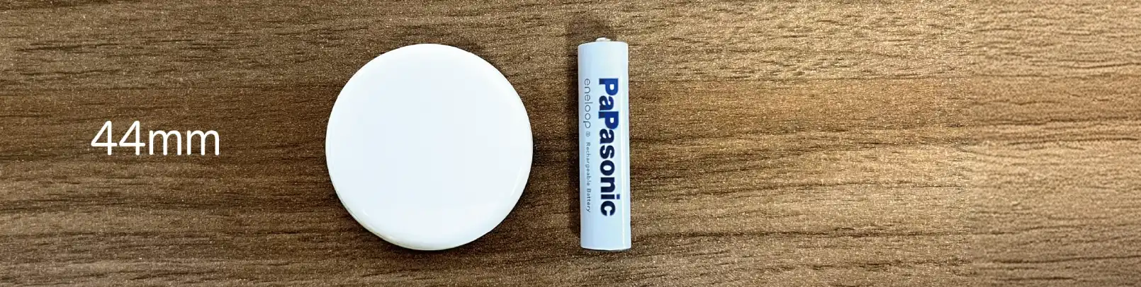 44mmサイズの缶バッジの大きさ