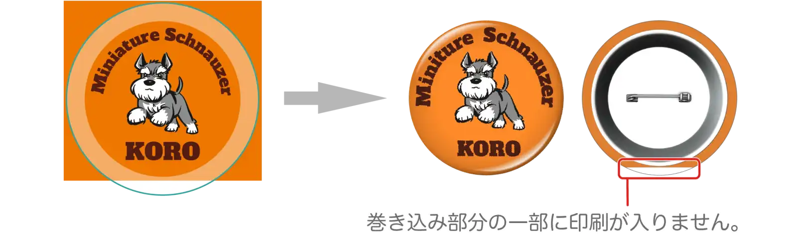 緑の線に背景が達していないと巻き込みが不恰好になる