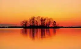 夕焼けの綺麗なグラデーション