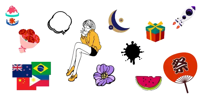 AirPri専属デザイナーが手がけたオリジナルイラスト