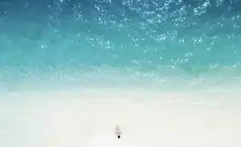 海の綺麗なグラデーション