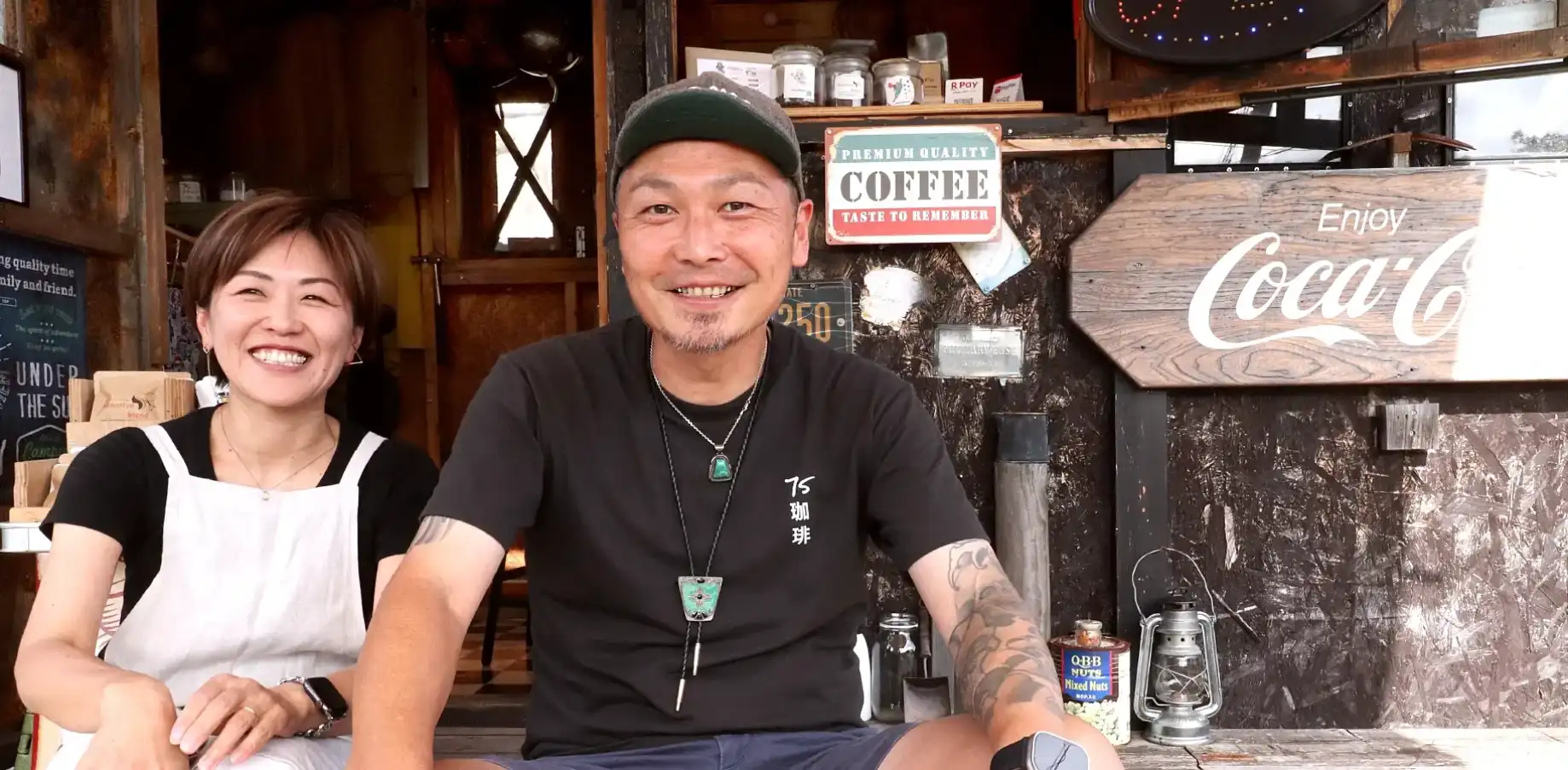 AirPriでTシャツを作成いただいた75coffee様