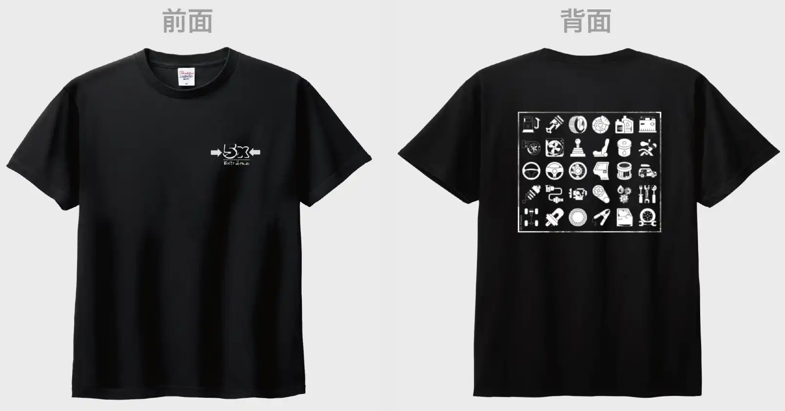 AirPriで作成したオリジナルデザインTシャツ