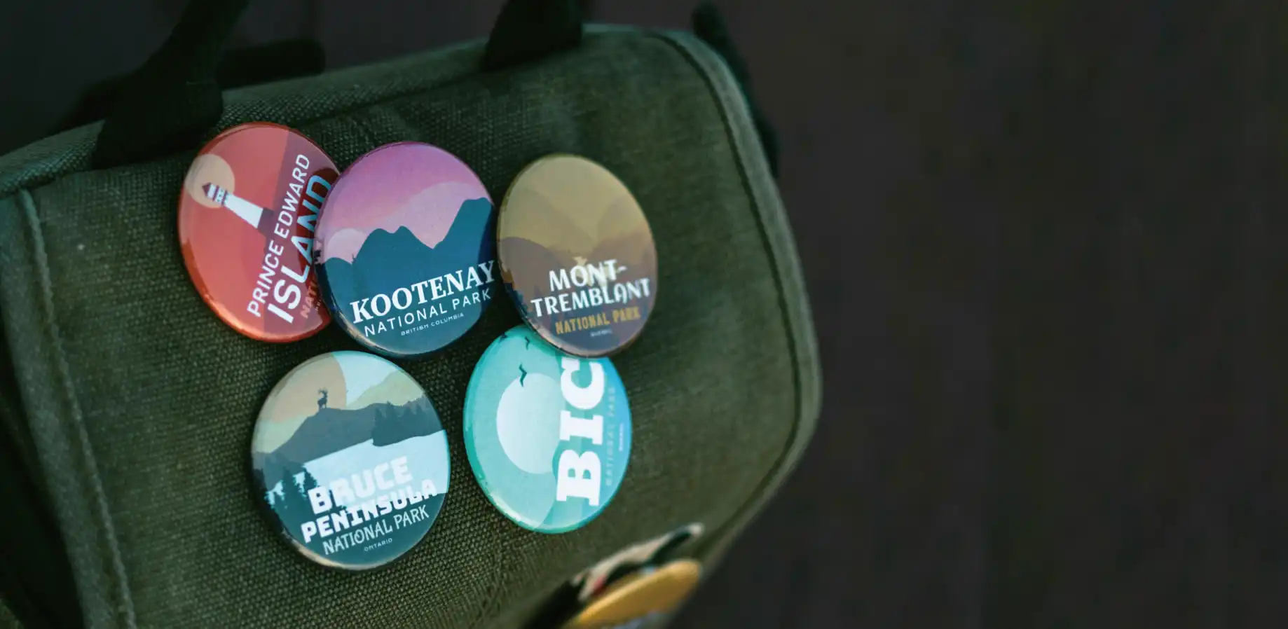 AirPri作成したサイズが違う缶バッジのオリジナルデザイン