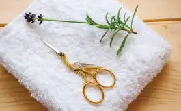 これからオリジナルデザインのタオルを作成するところ