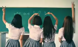 AirPriでクラスタオルを作成した高校生のイメージ