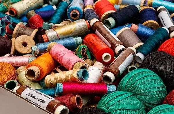 Tシャツを構成している糸