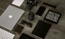 YouTubeサムネイイル画像を撮影する準備のイメージ